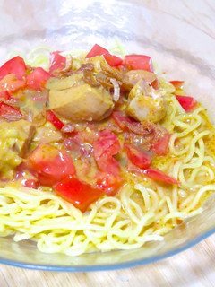 いなばのタイカレーとトマトの冷やし中華-レシピのメイン写真