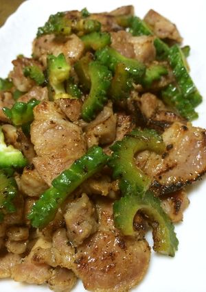 塩麹豚とゴーヤのこんがり焼き-レシピのメイン写真