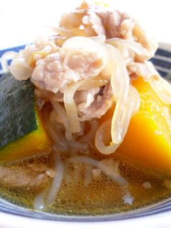 ごはんに合う‼︎かぼちゃと豚肉の炒め煮-レシピのメイン写真