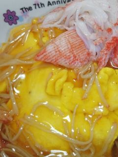 カニかまで天津飯(覚え書き)-レシピのメイン写真