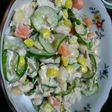 大豆とシーチキンのサラダ