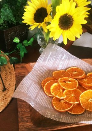 ノンフライヤーで、ドライオレンジ-レシピのメイン写真