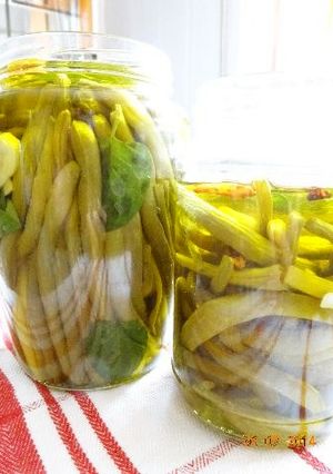 インゲン豆のオイル漬け♪-レシピのメイン写真