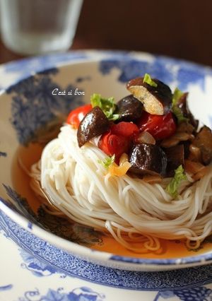 夏野菜のラタトュイユそうめん-レシピのメイン写真