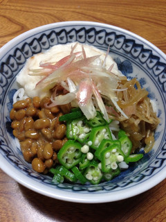 ネバネバたっぷりの蕎麦-レシピのメイン写真