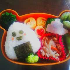 รูปของ 簡単可愛い！おにぎりのり弁♪