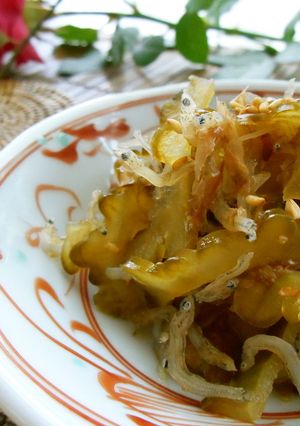 ゴーヤの南蛮風佃煮-レシピのメイン写真