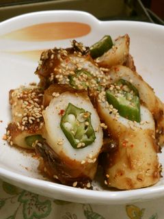 ちくわとオクラの炒め煮-レシピのメイン写真