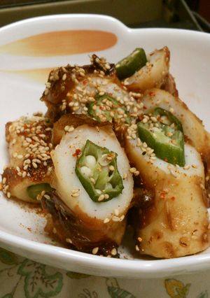 ちくわとオクラの炒め煮-レシピのメイン写真