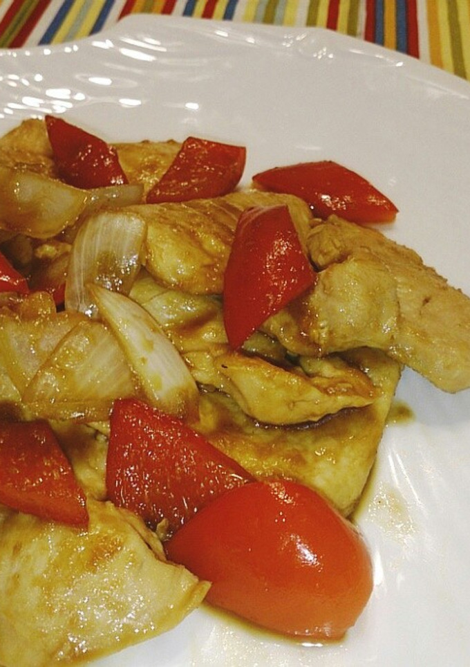 大人気〜！鶏むね肉のしょうが焼き-レシピのメイン写真