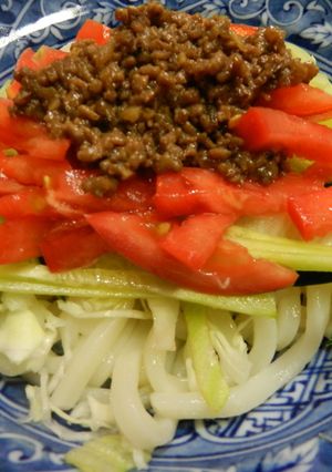 サラダ☆うどん-レシピのメイン写真