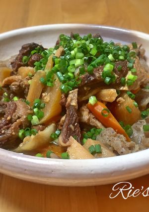 コラーゲン♡牛すじのトロトロ味噌煮込み♪-レシピのメイン写真