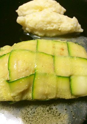 タラとえびのすり身のズッキーニ包み-レシピのメイン写真