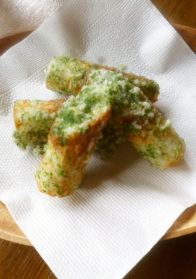 ちくわとチーズの磯部揚げ♪-レシピのメイン写真