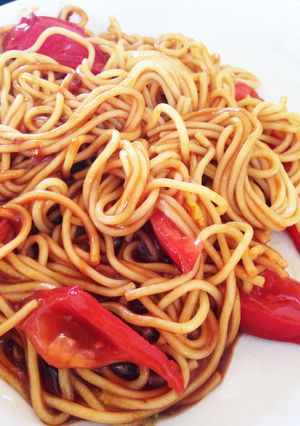 簡単っ！洋風焼きそば♪-レシピのメイン写真