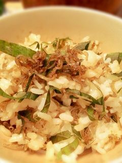 簡単♪じゃこシソ混ぜご飯-レシピのメイン写真