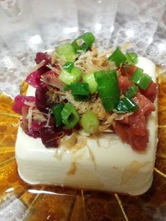 アレンジ!簡単♪漬け物でさっぱり冷奴♡-レシピのメイン写真