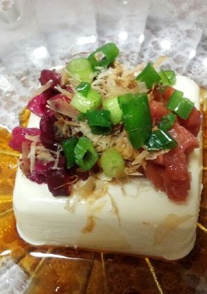 アレンジ！簡単♪漬け物でさっぱり冷奴♡-レシピのメイン写真