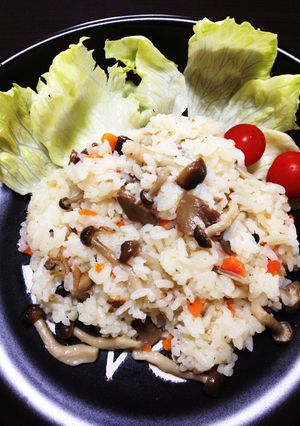 簡単☆炊き込みご飯☆洋風アサリコンソメ-レシピのメイン写真