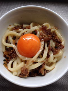 ランチに簡単★冷やしすき焼き風うどん-レシピのメイン写真