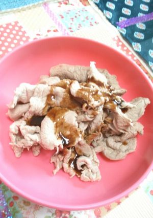 豚肉ウスターソース和え-レシピのメイン写真
