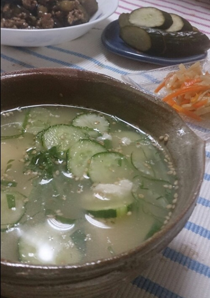 我が家の冷汁-レシピのメイン写真