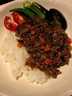 10分で!ゴーヤとひき肉のドライカレー-レシピのメイン写真