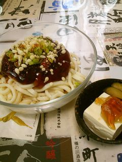 麺つゆジュレでぶっかけうどん-レシピのメイン写真