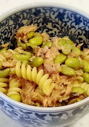青大豆(枝豆)とツナのショートパスタ-レシピのメイン写真