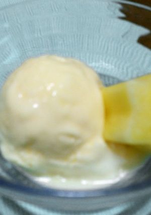 牛乳のバニラアイスクリーム　-レシピのメイン写真