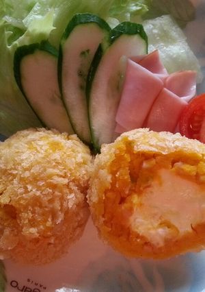 ｸﾘﾁ-in ｶﾎﾞﾁｬ♡お弁当にも♪-レシピのメイン写真
