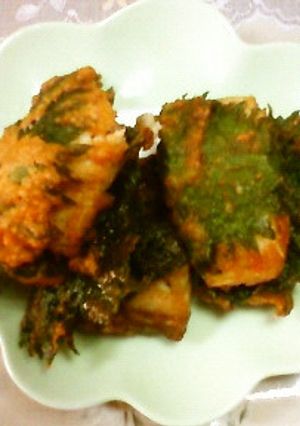 サバの大葉海苔巻き揚げ-レシピのメイン写真