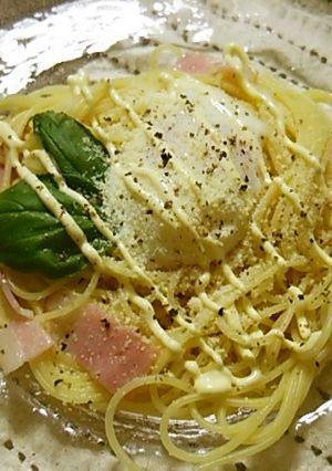 爽やか♪レモン香る冷製カルボナーラパスタ-レシピのメイン写真