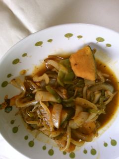 かぼちゃ入り! ほっこり野菜炒め☆-レシピのメイン写真