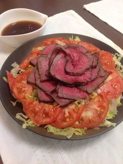 フライパンで簡単ローストビーフ-レシピのメイン写真