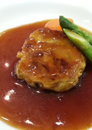 プチオコの煮込みハンバーグ風-レシピのメイン写真