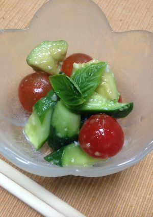 混ぜるだけプチトマトの塩麹漬け-レシピのメイン写真