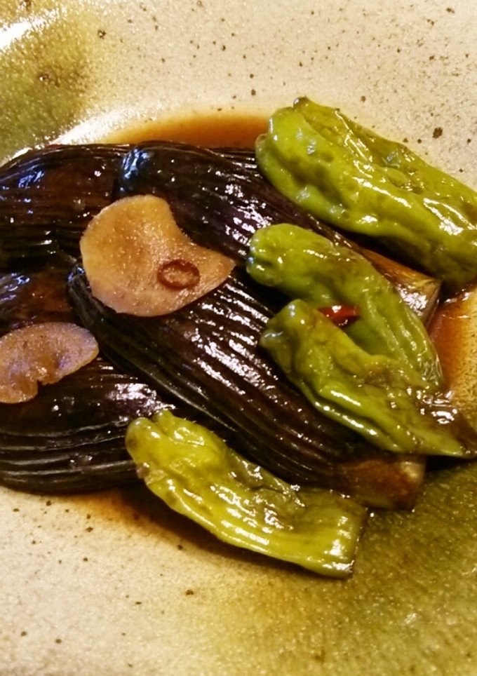 ししとう×なすの煮浸し♪-レシピのメイン写真
