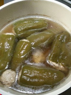 失敗なし!子ども喜ぶ!ピーマン肉詰め煮-レシピのメイン写真