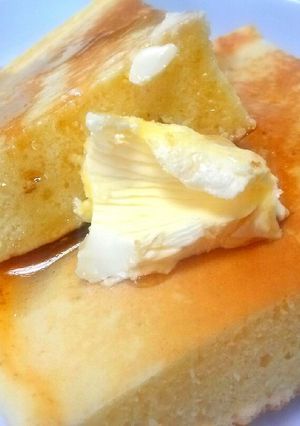 超簡単！小麦粉で作るふんわりホットケーキ-レシピのメイン写真