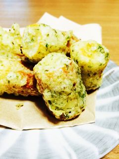 簡単つまみ・弁当に♡ちくわチーズ磯辺揚げ-レシピのメイン写真
