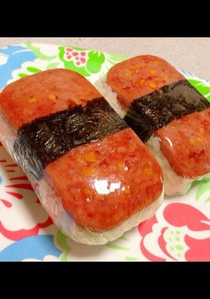 簡単！いやす夢風！？ハワイスパムむすび☆-レシピのメイン写真