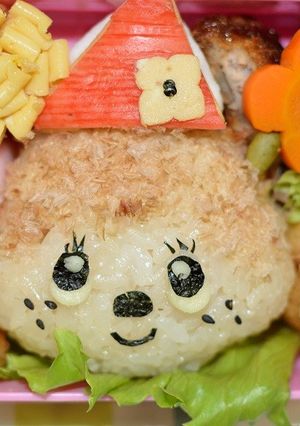 モンチッチキャラ弁-レシピのメイン写真