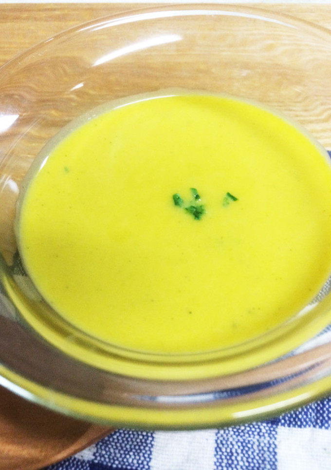 夏においしい☆かぼちゃの冷製スープ-レシピのメイン写真
