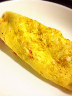 朝食に簡単カニカマオムレツ★-レシピのメイン写真