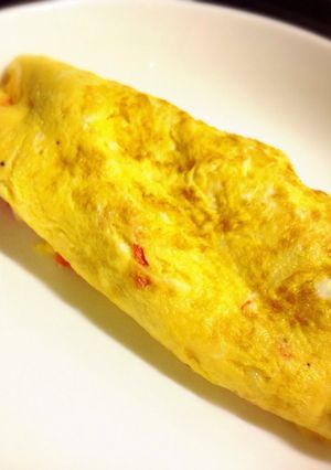 朝食に簡単カニカマオムレツ★-レシピのメイン写真