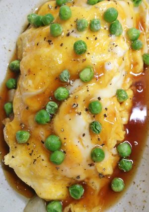 夏野菜の玉子どじあんかけ-レシピのメイン写真