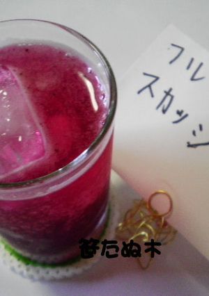 フルーツスカッシュ-レシピのメイン写真