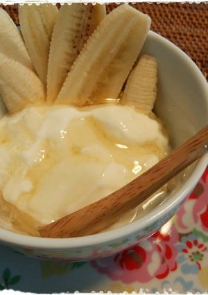 朝食に♡ブランチに♡バナナヨーグルト♪-レシピのメイン写真