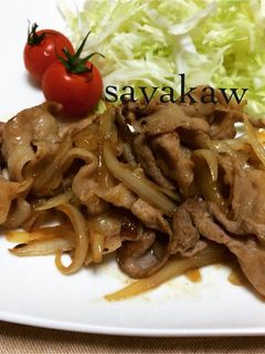 分量簡単!生姜焼きのタレ-レシピのメイン写真